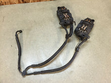 Load image into Gallery viewer, 2014 09 10 11 12 13 14 YAMAHA YZFR1 YZF R1 FRONT BRAKE CALIPERS BRAKES LINES OEM