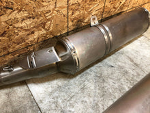 Load image into Gallery viewer, 04 05 06 07 08 09 10 APRILIA RSV1000R RSV 1000 R RIGHT LEFT EXHAUST MUFFLERS OEM