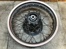 Load image into Gallery viewer, 01 02 03 04 05 06 07 BMW G650 GS F650 F650GS DAKAR REAR WHEEL BACK RIM STRAIGHT