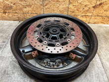 Load image into Gallery viewer, 99 00 01 02 1999 2000 2001 2002 YAMAHA YZFR6 YZF R6 FRONT WHEEL RIM STRAIGHT
