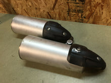 Load image into Gallery viewer, 2008-2014 DUCATI MONSTER 696 EXHAUST CANS MUFFLERS PIPE PIPES SLIP ON TWIN OEM