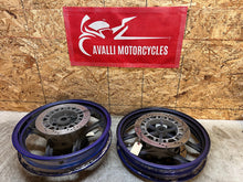 Load image into Gallery viewer, 91 92 93 94 95 96 97 KAWASAKI NINJA 600R ZX600 600 FRONT & REAR WHEELS WHEEL RIM