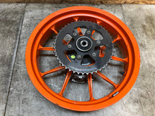 Load image into Gallery viewer, 2015 13 14 15 16 KTM DUKE RC390 390 RC REAR WHEEL BACK RIM STAIGHT
