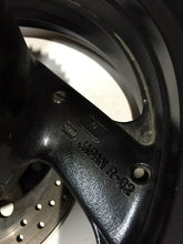 Load image into Gallery viewer, 1997 97 YAMAHA YZF 1000 YZF1000 YZF1000 R1 100R REAR WHEEL RIM STRAIGHT OEM