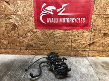 Load image into Gallery viewer, 03 04 2003 2004 KAWASAKI ZX6-R ZX6R 636 THROTTLE BODIES BODY FUEL INJECTORS OEM