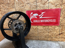 Load image into Gallery viewer, 07 08 2007 2008 KAWASAKI ZX-6R ZX6R ZX6-R 600 REAR WHEEL BACK RIM STRAIGHT