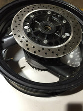 Load image into Gallery viewer, 1997 97 YAMAHA YZF 1000 YZF1000 YZF1000 R1 100R REAR WHEEL RIM STRAIGHT OEM