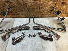 Load image into Gallery viewer, 09 10 11 12 13 HARLEY DAVIDSON ROAD GLIDE ROAD KING SADDLE BAG LUGGAGE BRACKETS