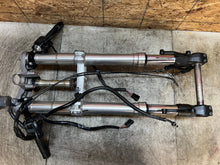 Load image into Gallery viewer, 07 08 2007 2008 KAWASAKI ZX-6R ZX6R ZX6-R 600 FRONT END FRONT FORKS FORK TUBES