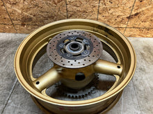 Load image into Gallery viewer, 96 97 98 99 1996-1999 SUZUKI GSX-R600 GSXR 750 SRAD REAR WHEEL BACK WHEEL RIM