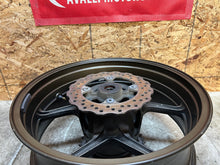 Load image into Gallery viewer, 04 05 06 07 2006 2007 KAWASAKI ZX10R ZX10-R ZX 10 R REAR WHEEL BACK RIM STRAIGHT