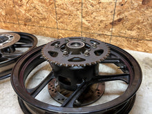 Load image into Gallery viewer, 1988-2007 KAWASAKI NINJA 250 250R EX250 FRONT & REAR WHEELS WHEEL RIM RIMS PAIR