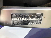 Load image into Gallery viewer, 00 01 2000 2001 HONDA CBR CBR929 929 929RR FIREBLADE COMPLETE ENGINE MOTOR VIDEO