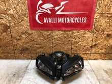 Load image into Gallery viewer, 05 06 2005 2006 HONDA CBR600RR HONDA CBR 600 RR HEADLIGHTS HEAD LIGHT LIGHTS
