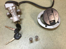 Load image into Gallery viewer, 03 04 05 06 07 08 09 SUZUKI SV650 SV 650 S COMPLETE LOCK SET KEY SET GAS CAP OEM
