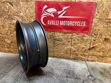 Load image into Gallery viewer, 05 06 07 08 09 10 TRIUMPH SPEED TRIPLE 1050 REAR WHEEL BACK RIM STRAIGHT NICE