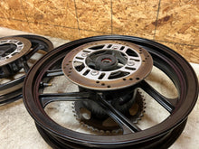 Load image into Gallery viewer, 1988-2007 KAWASAKI NINJA 250 250R EX250 FRONT & REAR WHEELS WHEEL RIM STRAIGHT