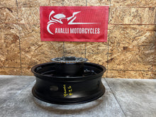 Load image into Gallery viewer, 04 05 06 07 08 YAMAHA FZ-6 FZ6 FZ600 FZ 6 REAR WHEEL BACK RIM STRAIGHT NICE