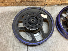 Load image into Gallery viewer, 91 92 93 94 95 96 97 KAWASAKI NINJA 600R ZX600 600 FRONT & REAR WHEELS WHEEL RIM
