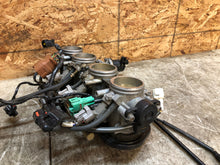 Load image into Gallery viewer, 2004 2005 04 05 KAWASAKI NINJA ZX10R ZX10-R ZX10 THROTTLE BODIES BODY INJECTION