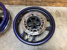 Load image into Gallery viewer, 91 92 93 94 95 96 97 KAWASAKI NINJA 600R ZX600 600 FRONT & REAR WHEELS WHEEL RIM