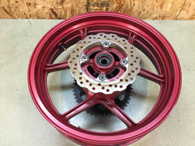 Load image into Gallery viewer, 06 07 08 2006 2007 2008 KAWASAKI NINJA 650 650R EX650 REAR WHEEL RIM STRAIGHT