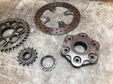 Load image into Gallery viewer, 16 17 18 19 DUCATI PANIGALE 959 1199 1299 SPROCKET FLANGE HUB CARRIER AXLE NUT