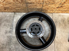 Load image into Gallery viewer, 99 00 01 02 1999 2000 2001 2002 YAMAHA YZFR6 YZF R6 REAR WHEEL BACK RIM STRAIGHT