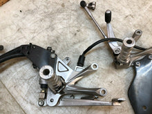 Load image into Gallery viewer, 06 07 2006 2007 KAWASAKI ZX10R ZX10-R ZX 10 R REARSETS REARSET REAR SET SETS L&R