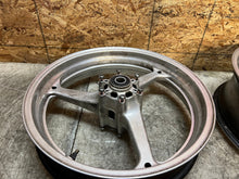 Load image into Gallery viewer, 03 04 05 06 2003 2004 2005 2006 HONDA CBR600RR CBR 600RR FRONT & REAR WHEELS RIM