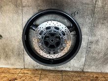 Load image into Gallery viewer, 99 00 01 02 1999 2000 2001 2002 YAMAHA YZFR6 YZF R6 FRONT WHEEL RIM STRAIGHT

