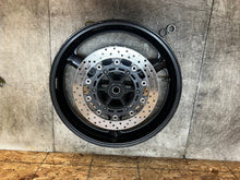 Load image into Gallery viewer, 99 00 01 02 1999 2000 2001 2002 YAMAHA YZFR6 YZF R6 FRONT WHEEL RIM STRAIGHT