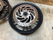 Load image into Gallery viewer, 15 16 17 18 19 20 21 22 INDIAN SCOUT BOBBER FRONT & REAR WHEELS WHEEL RIM RIMS