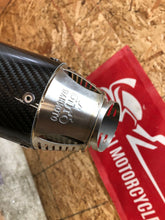 Load image into Gallery viewer, DANMOTO DAN MOTO OTO CARBON FIBER EXHAUST SYSTEM SLIP ON PIPE CAN