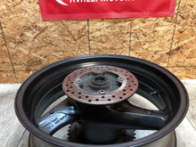 Load image into Gallery viewer, 99 00 1999 2000 HONDA CBR600 CBR 600 F4 REAR WHEEL BACK WHEEL RIM STRAIGHT OEM