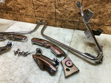Load image into Gallery viewer, 09 10 11 12 13 HARLEY DAVIDSON ROAD GLIDE ROAD KING SADDLE BAG LUGGAGE BRACKETS