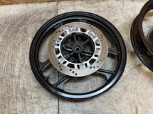 Load image into Gallery viewer, 1988-2007 KAWASAKI NINJA 250 250R EX250 FRONT & REAR WHEELS WHEEL RIM STRAIGHT