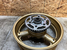 Load image into Gallery viewer, 96 97 98 99 1996-1999 SUZUKI GSX-R600 GSXR 750 SRAD REAR WHEEL BACK WHEEL RIM