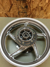 Load image into Gallery viewer, 2011-2013 11 12 13 HONDA CBR 250 R CBR250R 250R REAR WHEEL RIM BACK WHEEL OEM