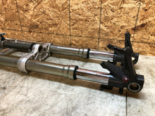 Load image into Gallery viewer, 2008-2013 08 09 10 11 12 13 DUCATI EVO 848 FRONT FORKS FRONT END FORK TUBES NICE