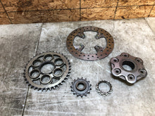 Load image into Gallery viewer, 16 17 18 19 DUCATI PANIGALE 959 1199 1299 SPROCKET FLANGE HUB CARRIER AXLE NUT
