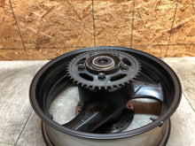 Load image into Gallery viewer, 99 00 1999 2000 HONDA CBR600 CBR 600 F4 REAR WHEEL BACK WHEEL RIM STRAIGHT OEM
