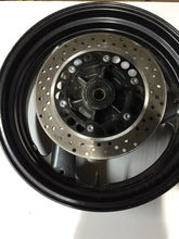 Load image into Gallery viewer, 1997 97 YAMAHA YZF 1000 YZF1000 YZF1000 R1 100R REAR WHEEL RIM STRAIGHT OEM