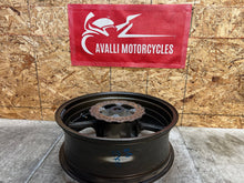 Load image into Gallery viewer, 04 05 06 07 2006 2007 KAWASAKI ZX10R ZX10-R ZX 10 R REAR WHEEL BACK RIM STRAIGHT