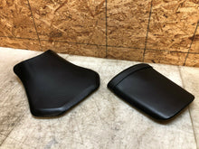Load image into Gallery viewer, 05 06 2005 2006 HONDA CBR600RR CBR 600 RR FRONT & REAR SEAT SEATS PASSENGER PAD