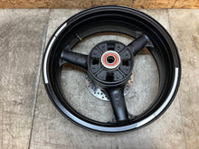 Load image into Gallery viewer, 03 04 2003 2004 KAWASAKI ZX6-R ZX6R 636 REAR WHEEL BACK RIM STRAIGHT & TRUE