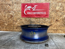 Load image into Gallery viewer, 06 07 2006 2007 SUZUKI GSX-R750 GSXR 600 750 REAR WHEEL BACK RIM STRAIGHT