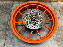Load image into Gallery viewer, 2015 13 14 15 16 KTM DUKE RC390 390 RC REAR WHEEL BACK RIM STAIGHT
