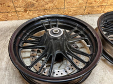 Load image into Gallery viewer, 15 16 17 18 19 20 21 22 INDIAN SCOUT BOBBER FRONT & REAR WHEELS WHEEL RIM RIMS