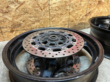 Load image into Gallery viewer, 1998-2001 98 99 00 01 YAMAHA YZFR1 YZF R1 FRONT & REAR WHEELS WHEEL RIM RIMS OEM